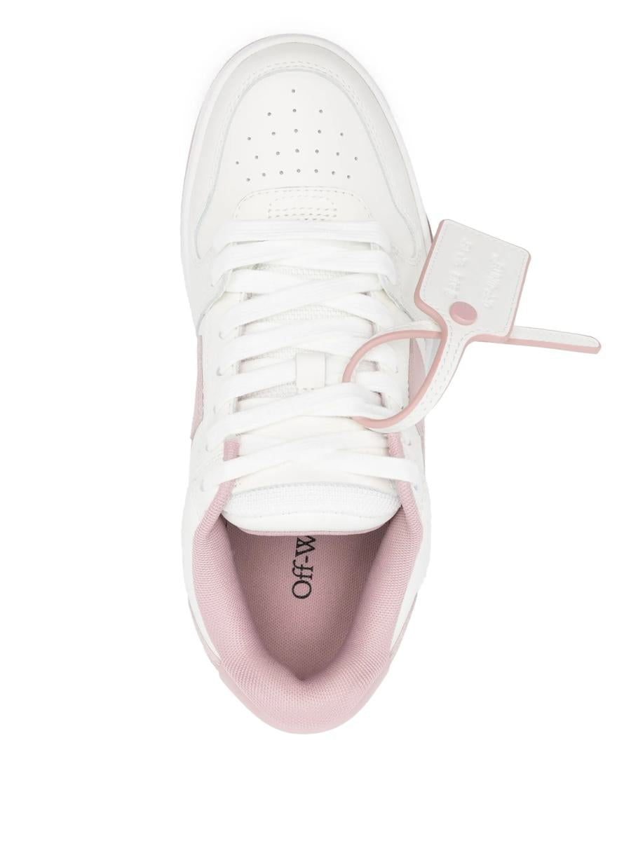 Off-White Out Of Office Kalvskinn Vit - Rosa