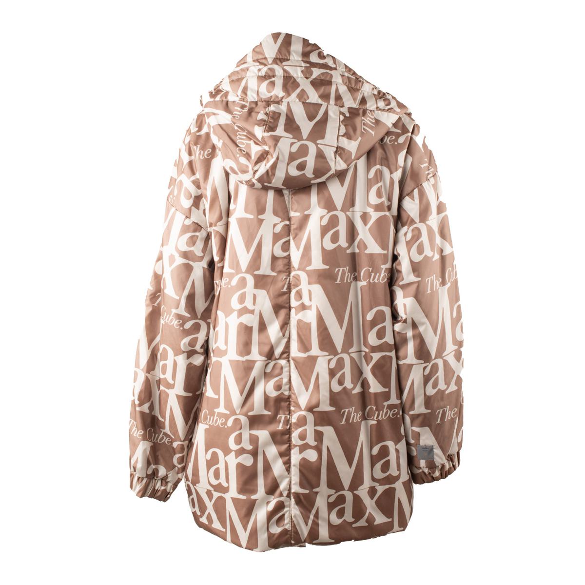 Max Mara Vändbar Dunjacka Med Kamelfärgad Huva