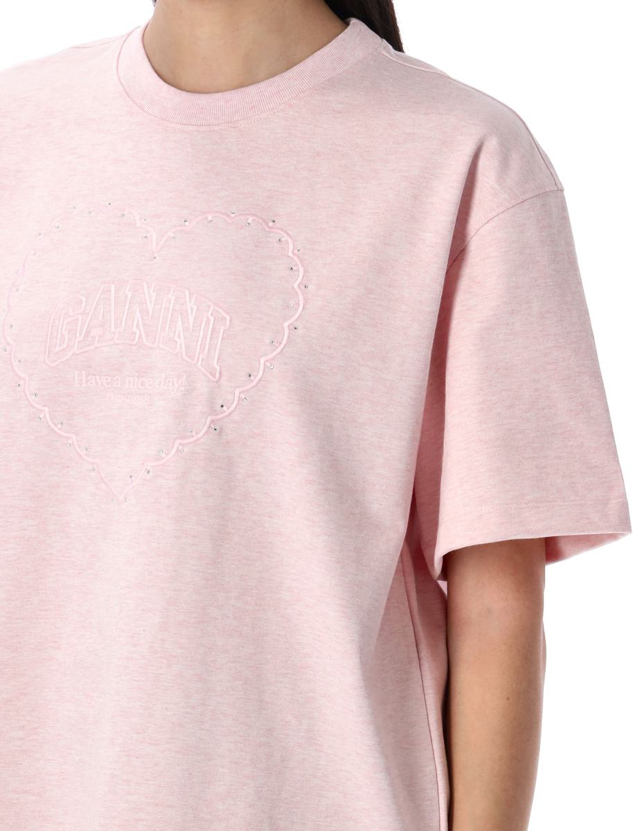 Ganni Hjärta T-shirt