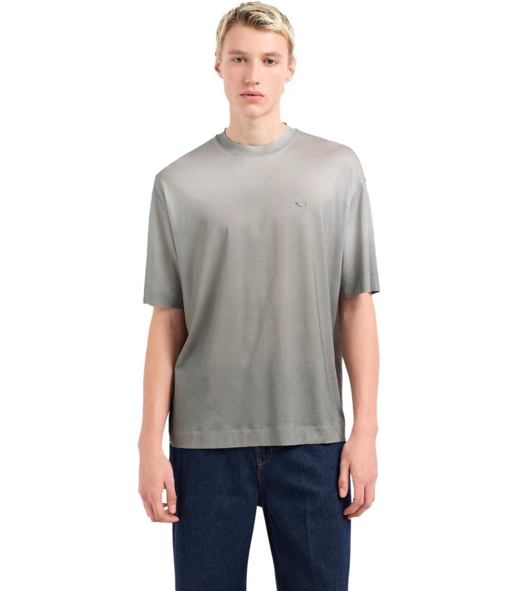 Emporio Armani Grå Degradé T-shirt