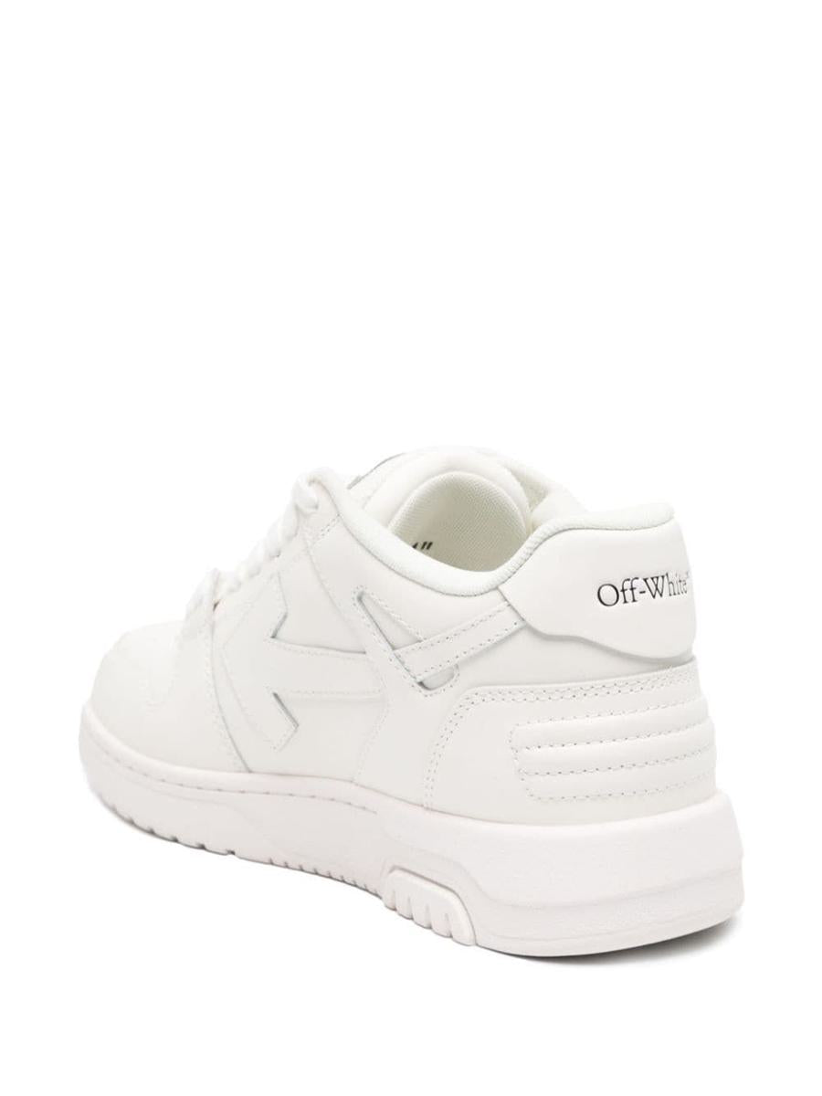 Off-white platta skor