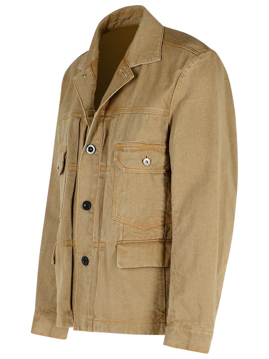Sacai Beige Jeansjacka