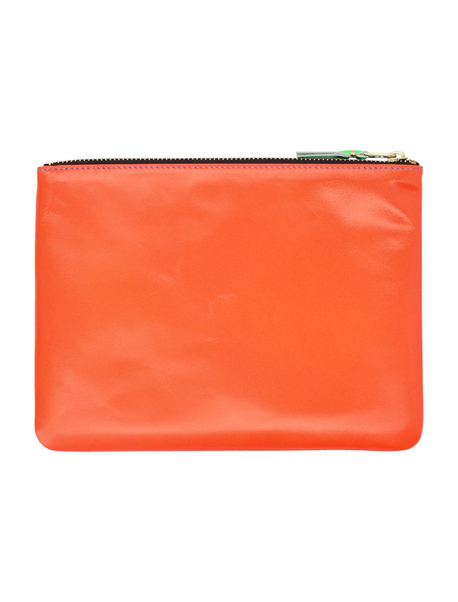 Comme Des Garçons Super Fluo Läderpåse