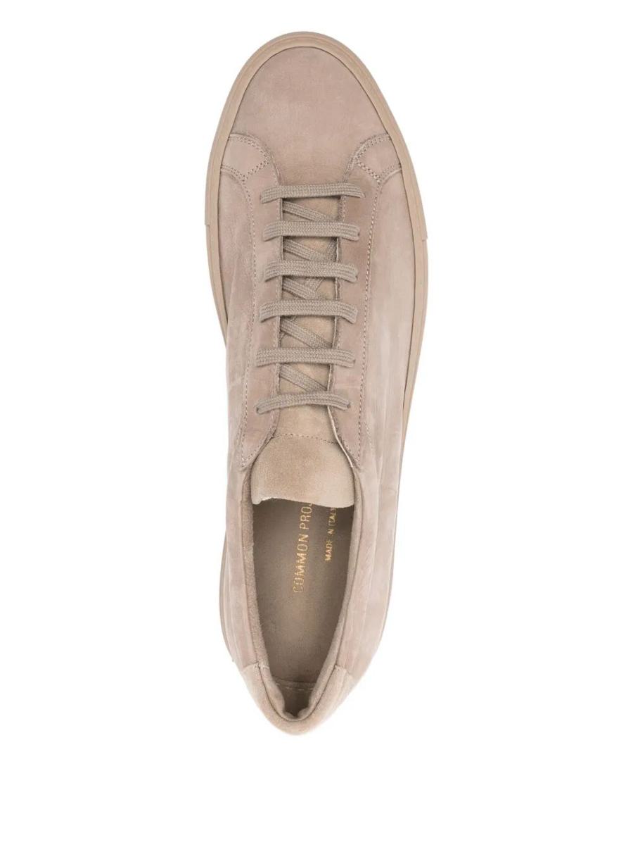 Vanliga projekt "Achilles Nubuck" Sneakers Skor