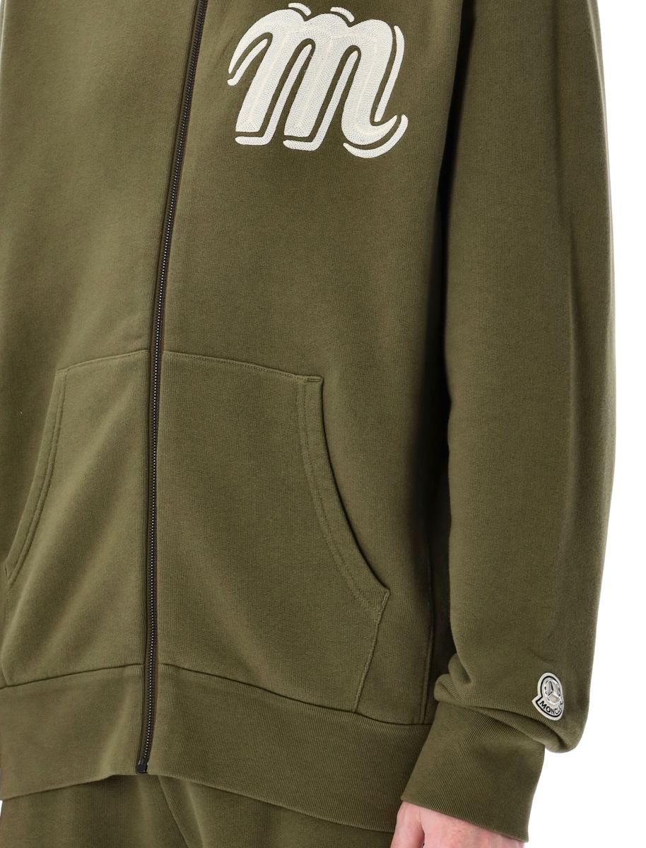 Moncler Genius Zip-Up Bomullshoodie