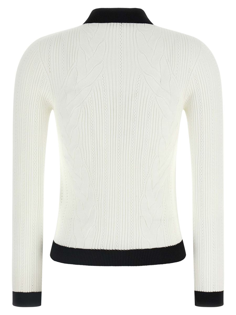 Balmain tvåfärgad kofta