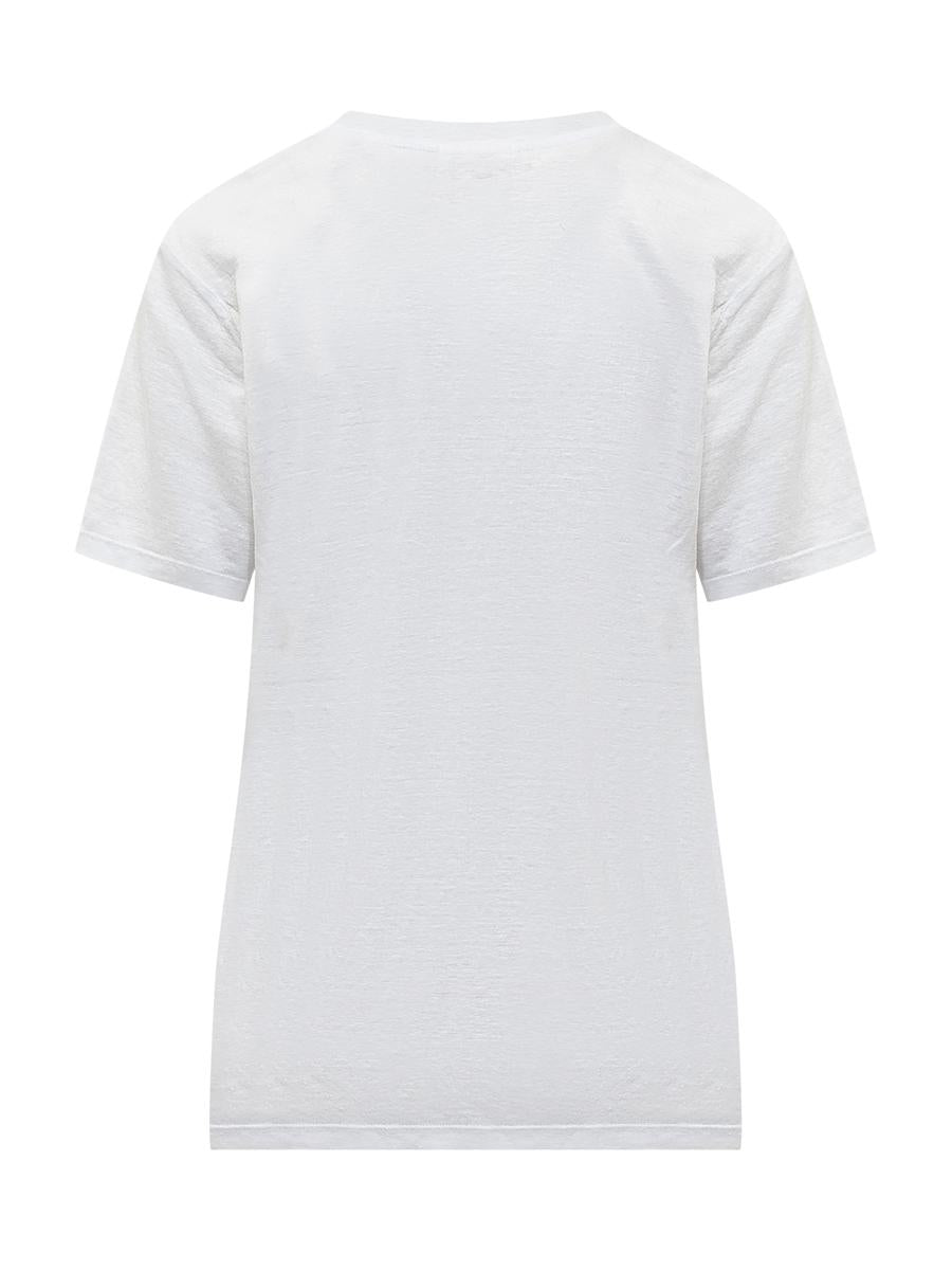 Isabel Marant Étoile Zewel T-shirt med logotyp