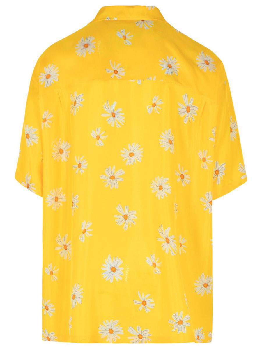 Moschino Gul Sidenskjorta