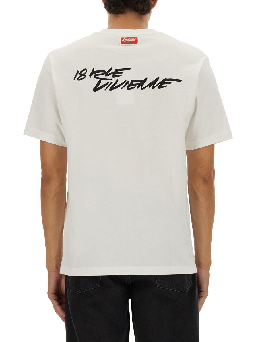 "Kenzo X Futura 2000" T-shirt