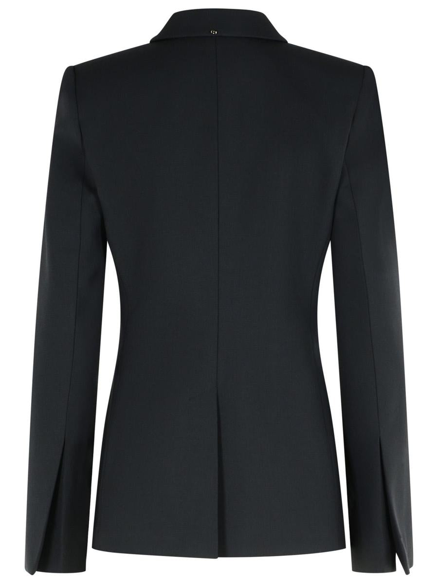 Sportmax 'Cocco' svart kavaj i ny ull