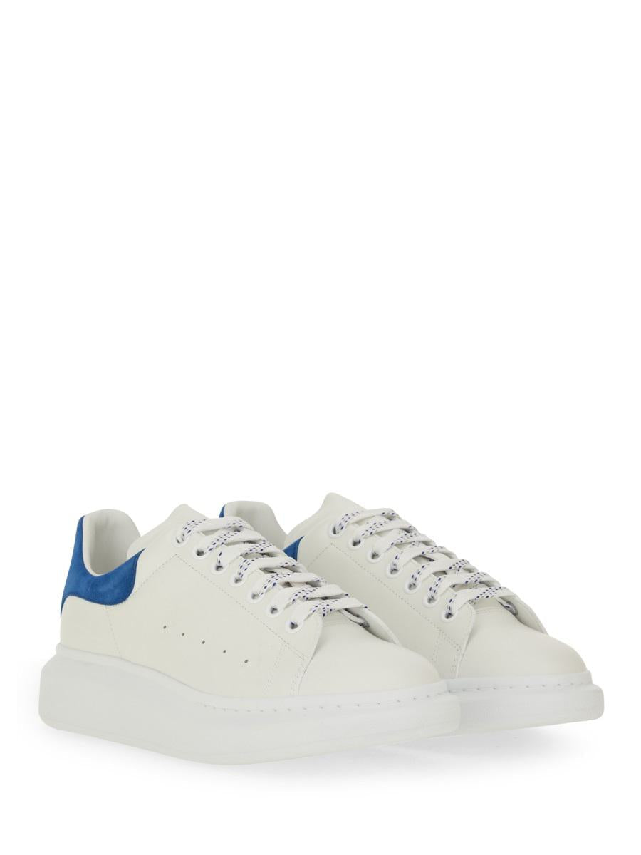 Alexander McQueen överdimensionerade lädersneaker