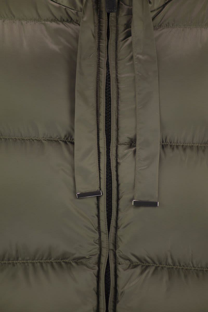 Max Mara The Cube Seia - Droppsäker dunjacka i kanvas