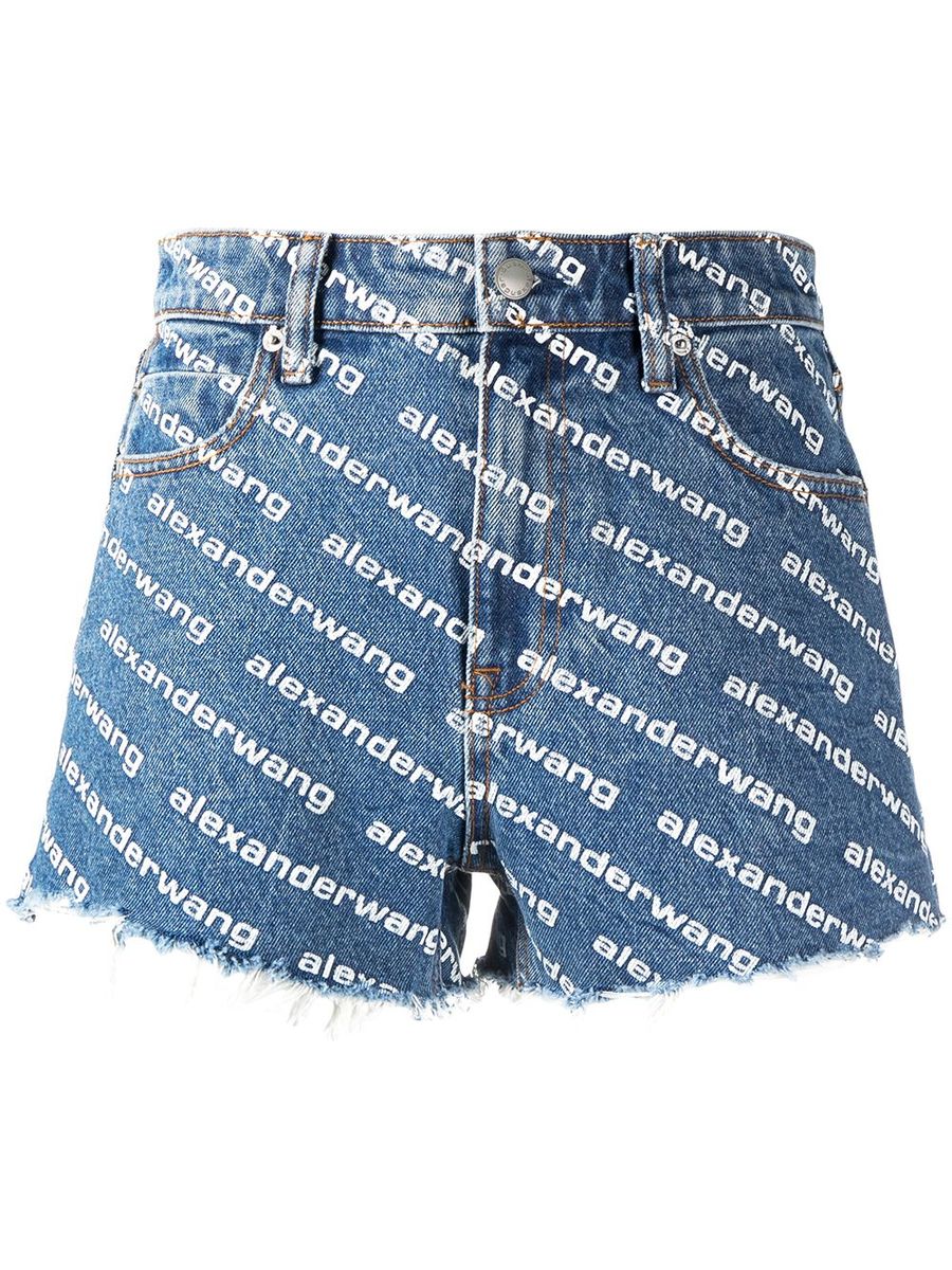 T By Alexander Wang Jeansshorts