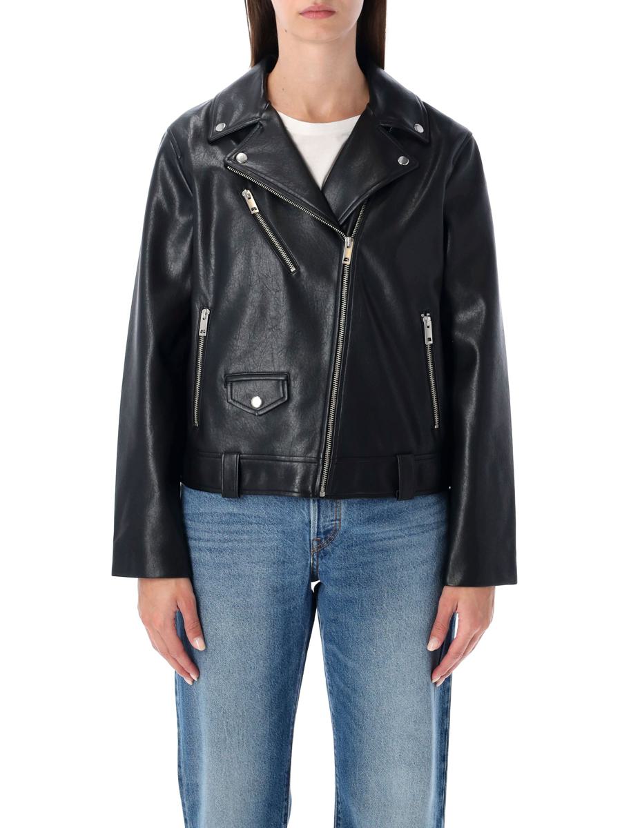 Levi'S Kendal svart eko-läder motojacka