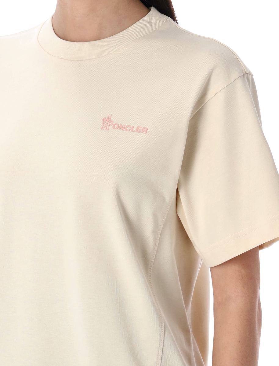 Moncler Genius T-shirt med präglad logotyp