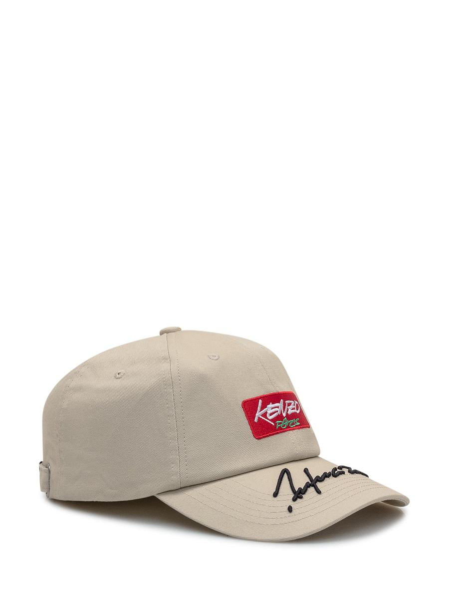 Kenzo Kenzo Beige Keps Med Patch