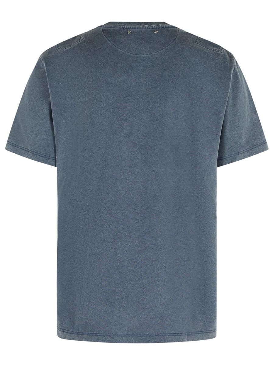 Golden Goose Blå Bomulls-T-shirt