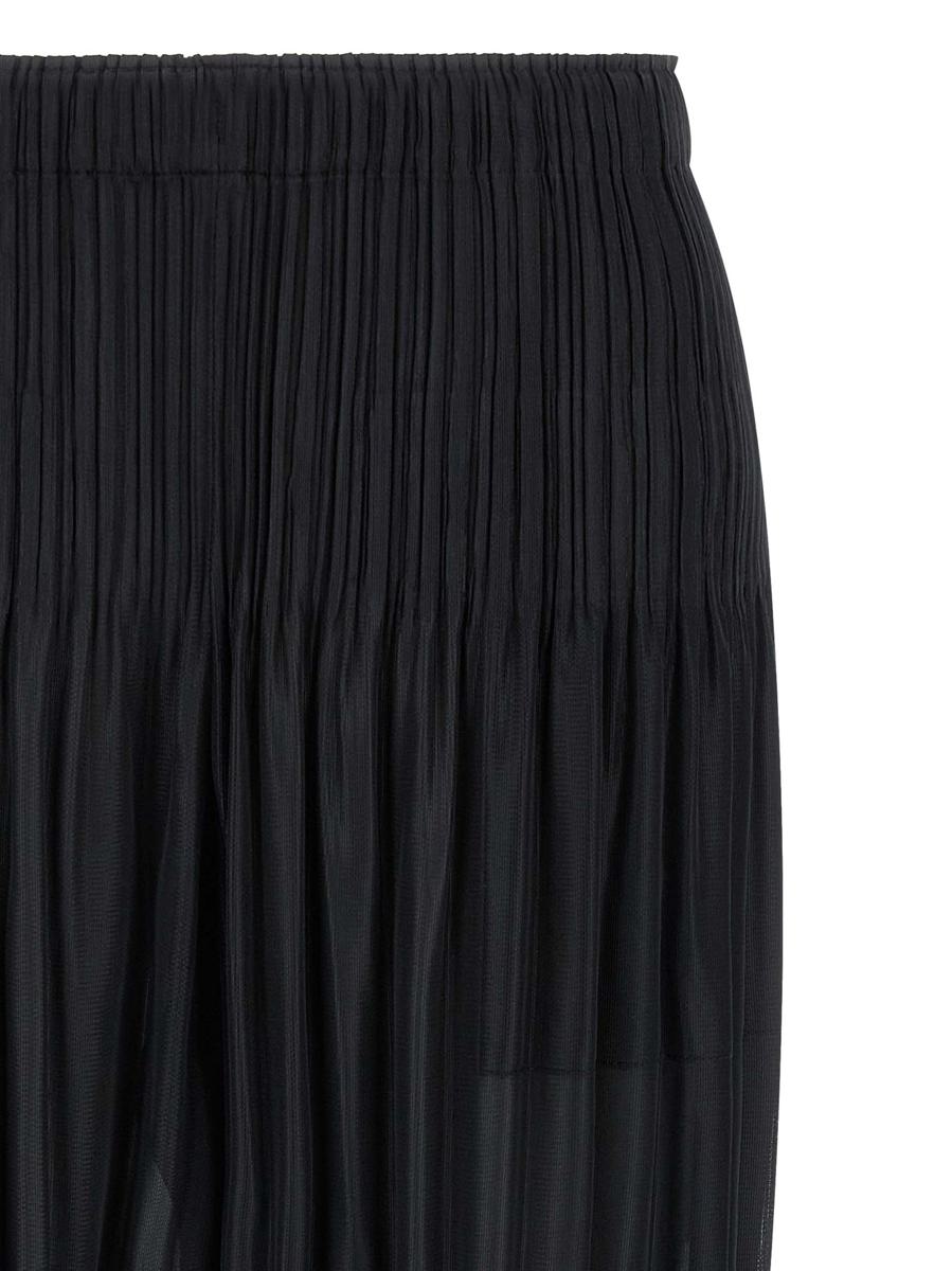 Pleats Please Issey Miyake 'Fluffy Basics' Byxor