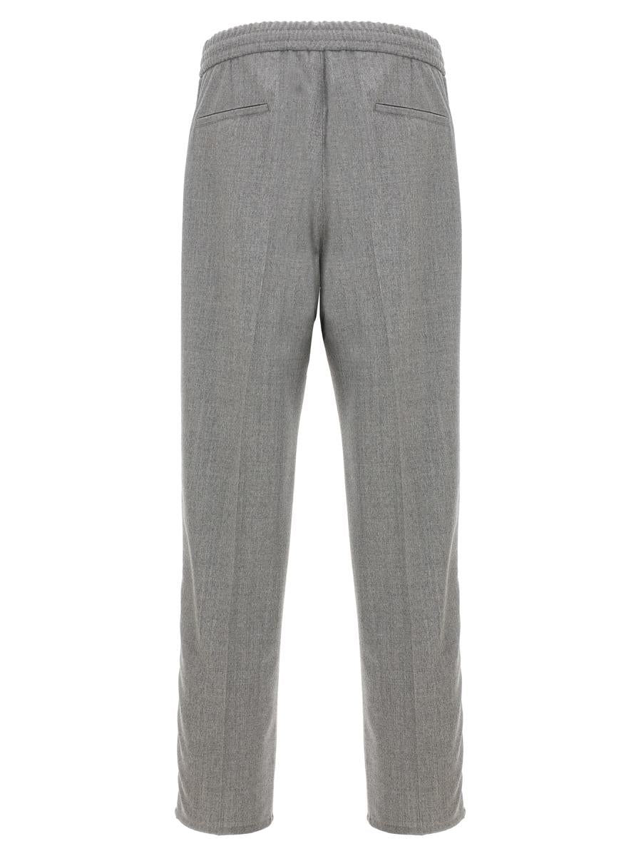 Brunello Cucinelli byxor med plissar framtill