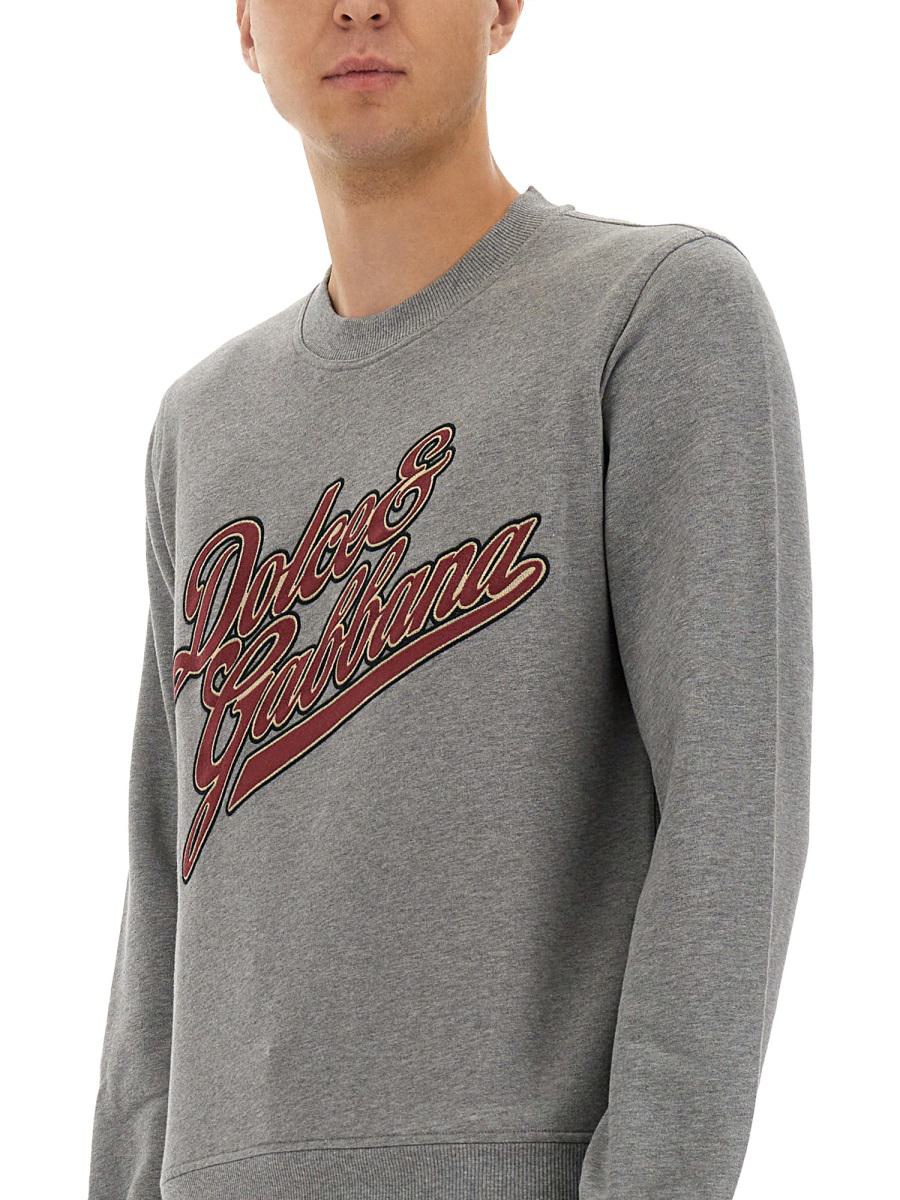 Dolce & Gabbana Jerseyväska med broderi