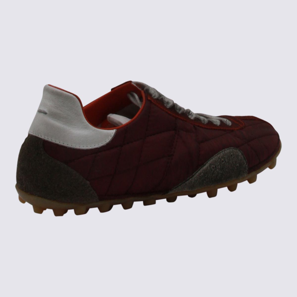 Maison Margiela Mörkröda Sneakers