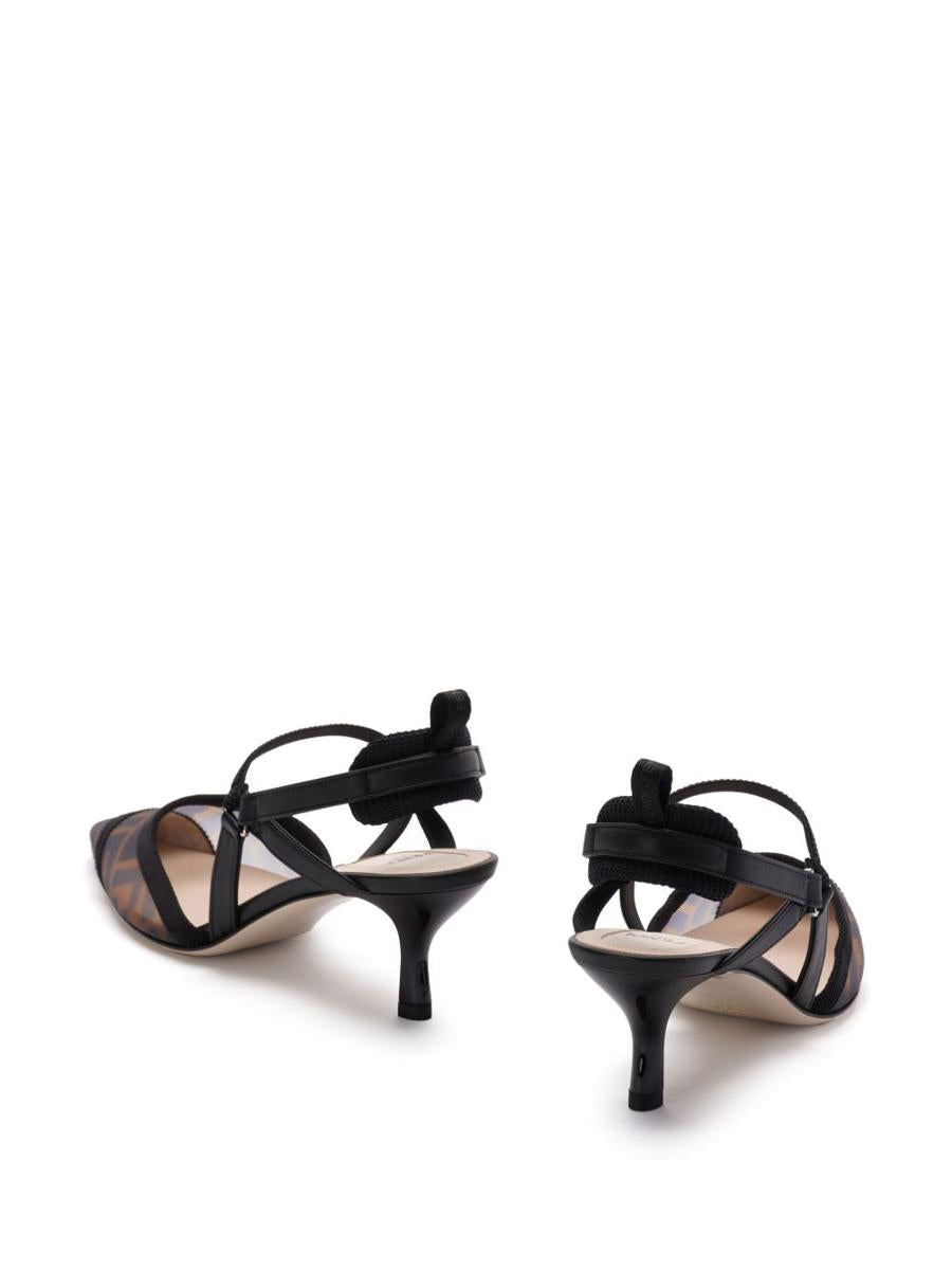 Fendi Colibri Lite Slingback-pumpar