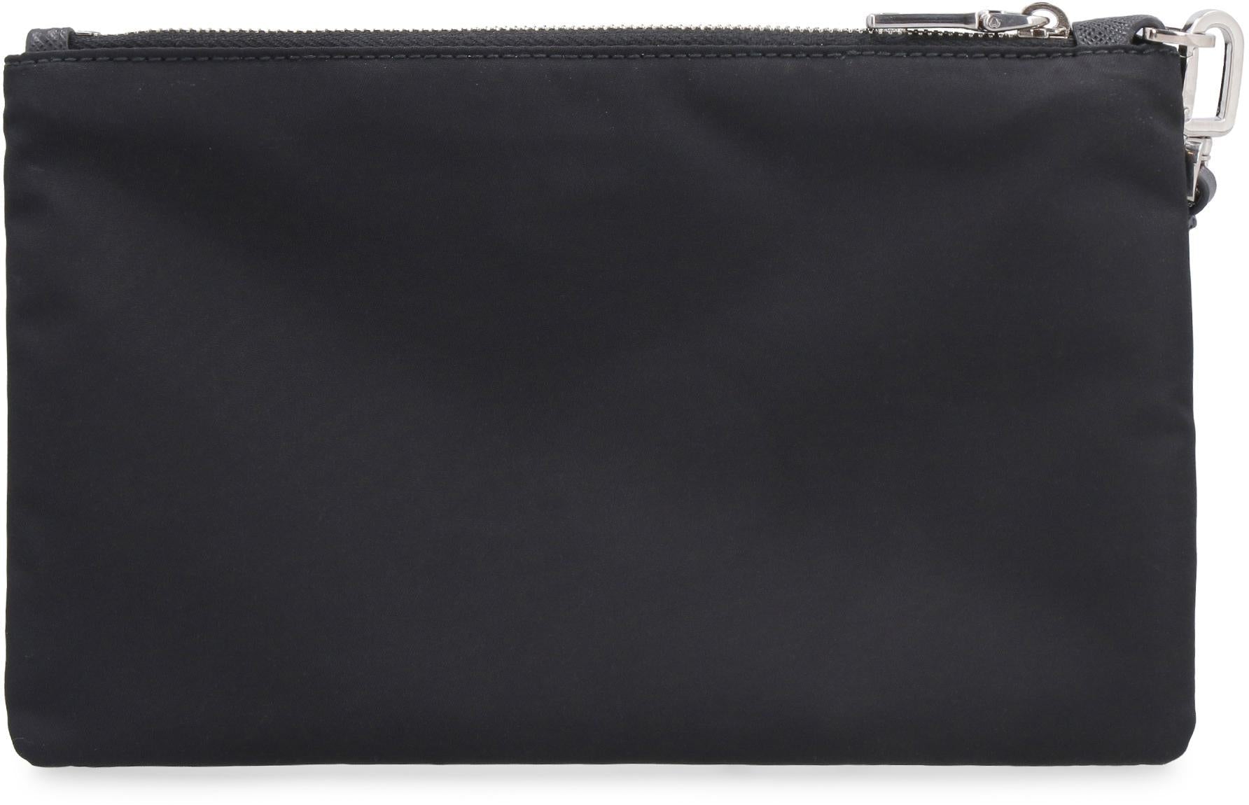 Prada Re-Nylon Pocketväska med Logotyp