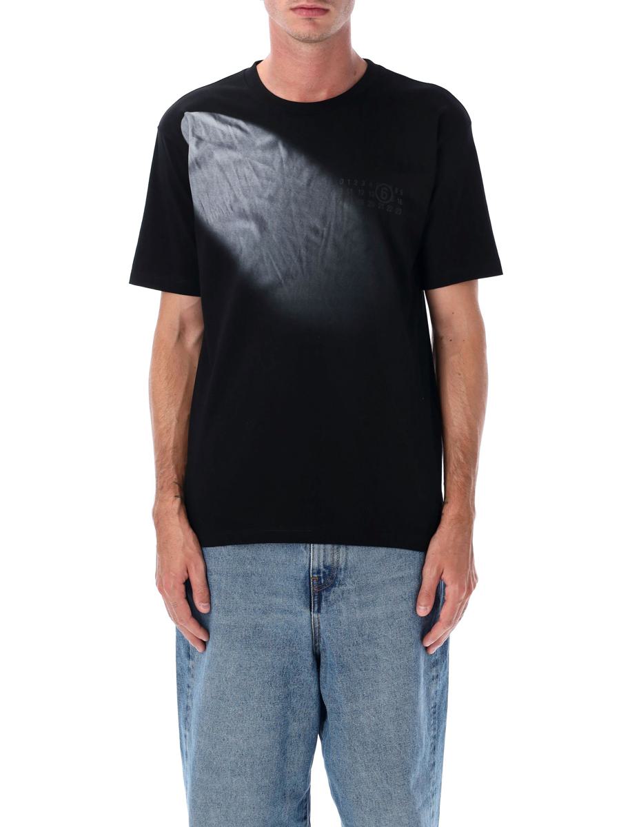 MM6 Maison Margiela Spotlight-tryckt bomullst-t-shirt
