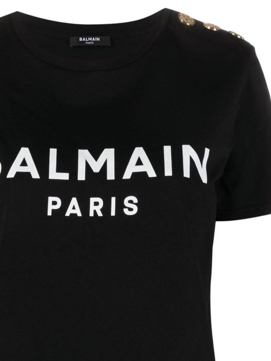 Balmain T-shirts och pikétröjor