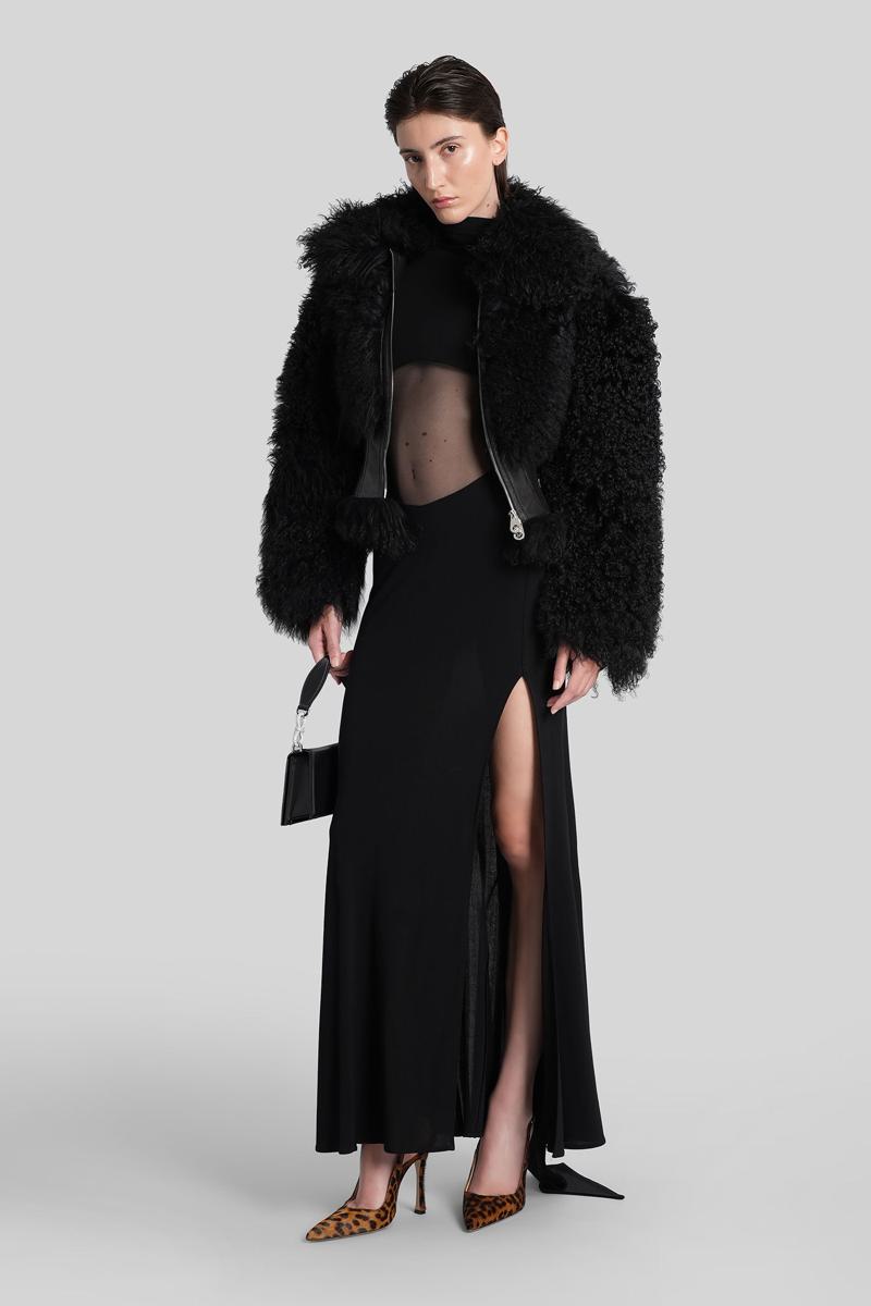 Blumarine päls och fårskinn