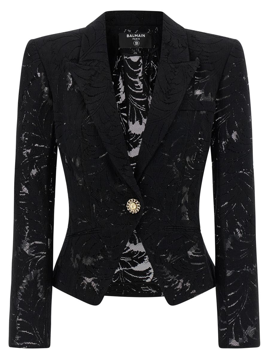 Balmain spetsblazer