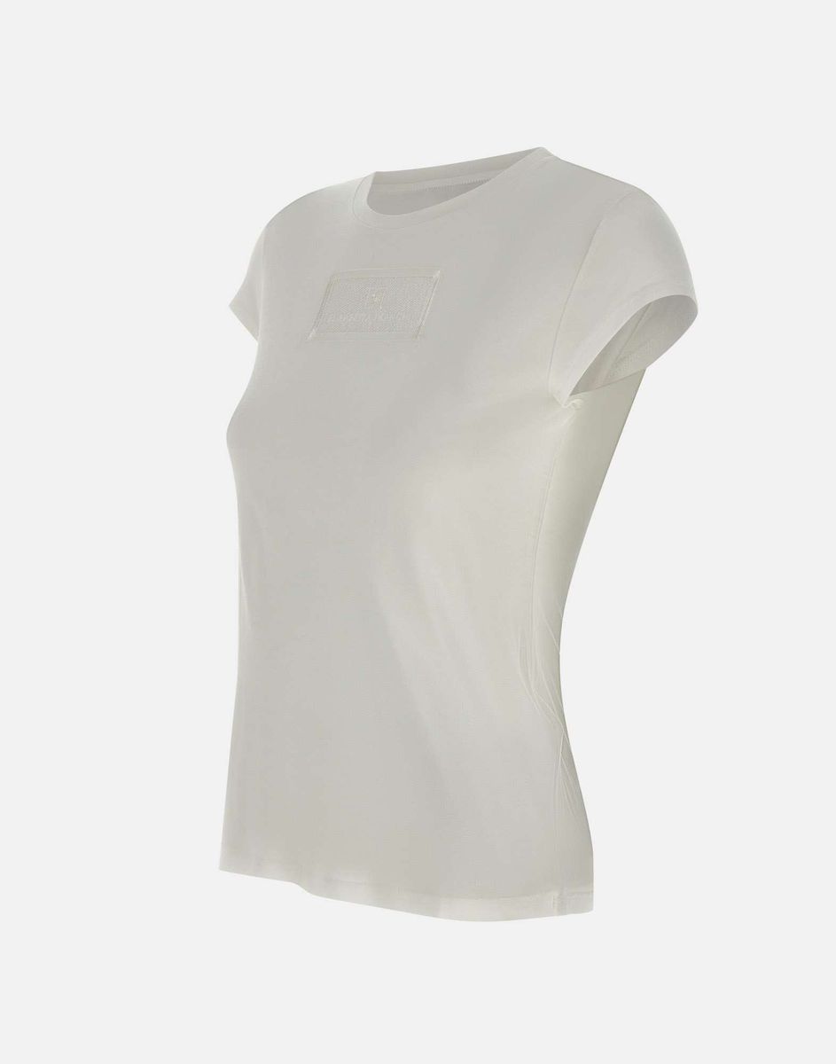Elisabetta Franchi T-shirt med logotyptryck