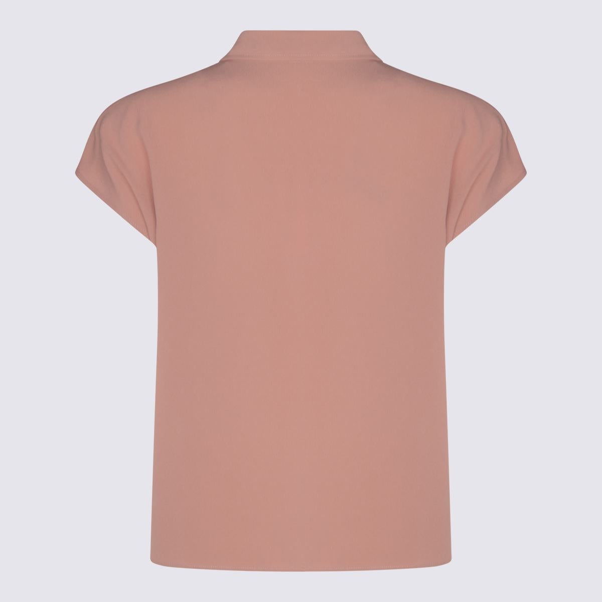 Glanshirt Rosa Skjorta