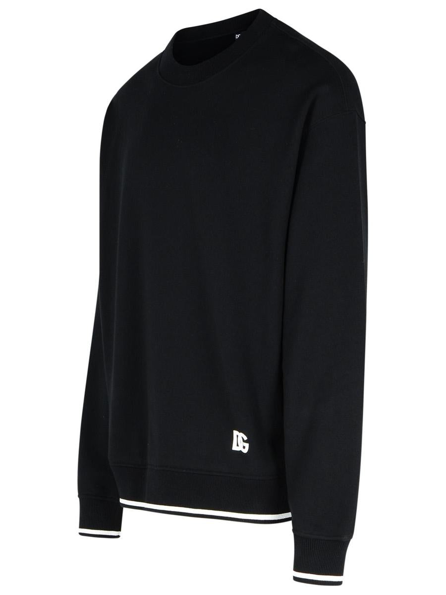 Dolce & Gabbana svart bomullströja