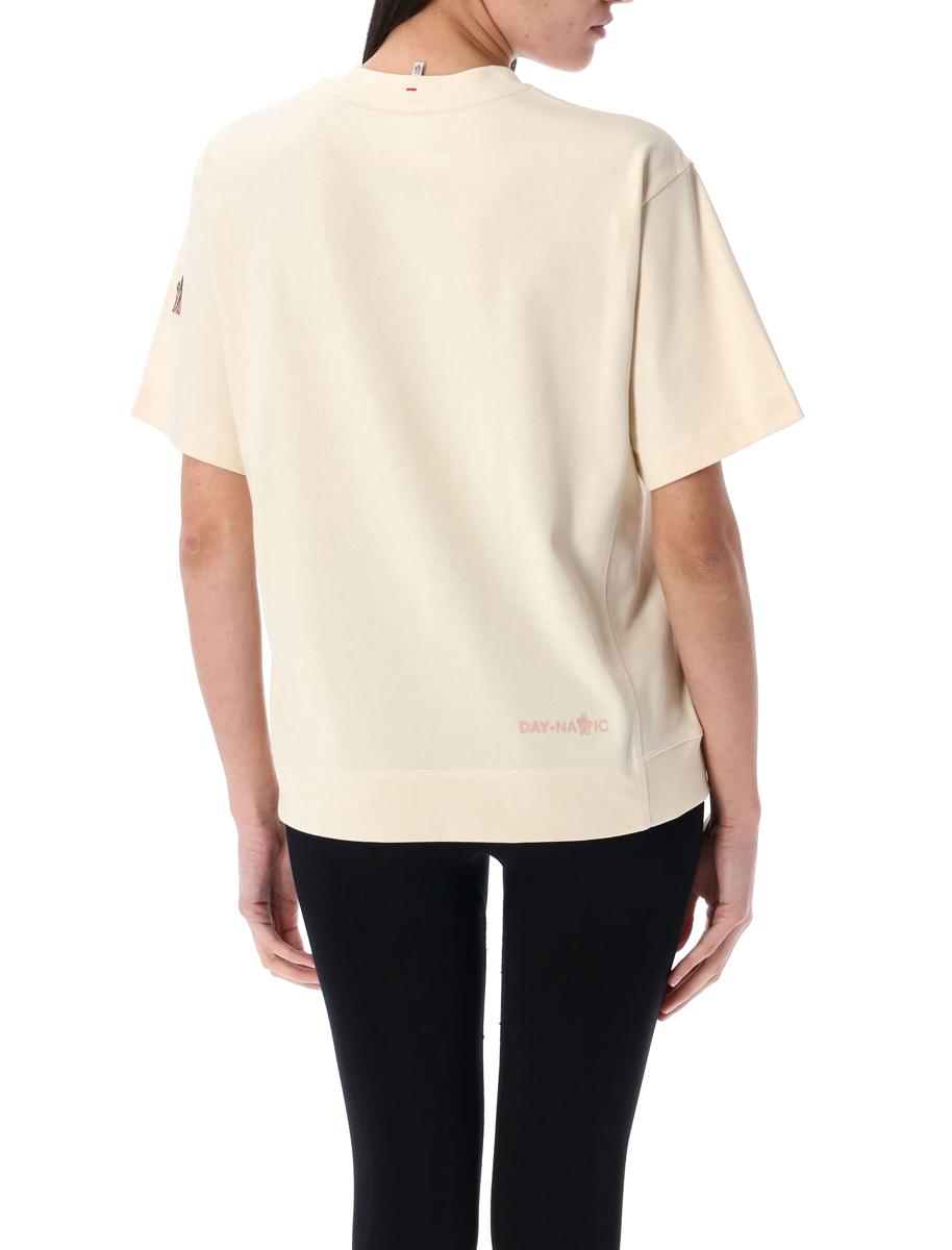Moncler Genius T-shirt med präglad logotyp