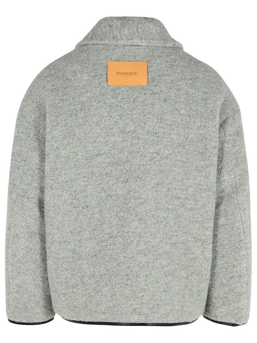 JW Anderson Grå ullblandad jacka