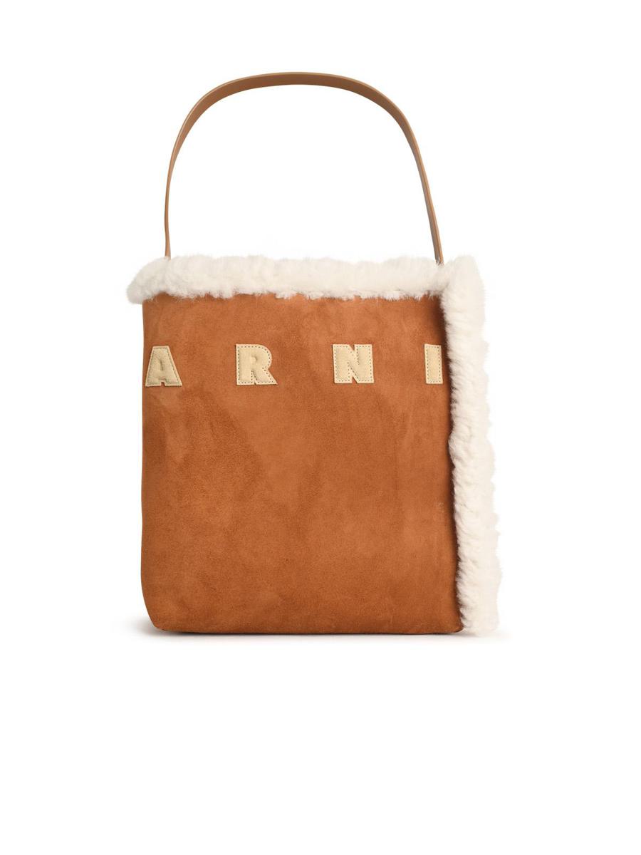 Marni 'Museum' brun mockaväska