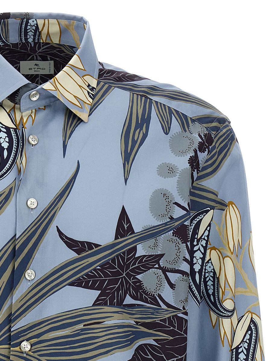 Etro 'Paisley Foliage'-skjorta