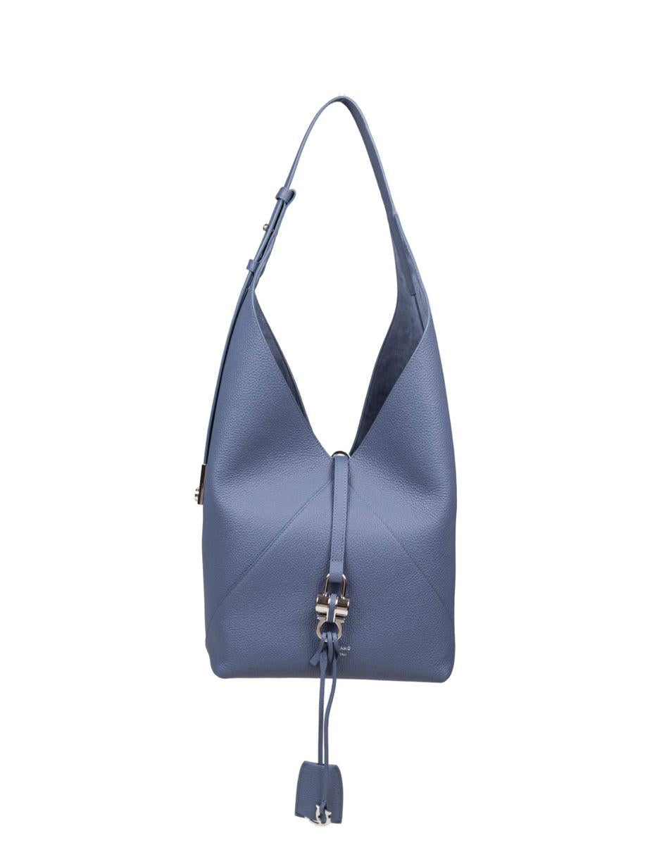 Salvatore Ferragamo mjuk läderhoboväska