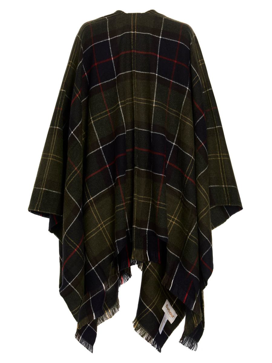 Barbour 'Staffin Tartan Serape' Cape