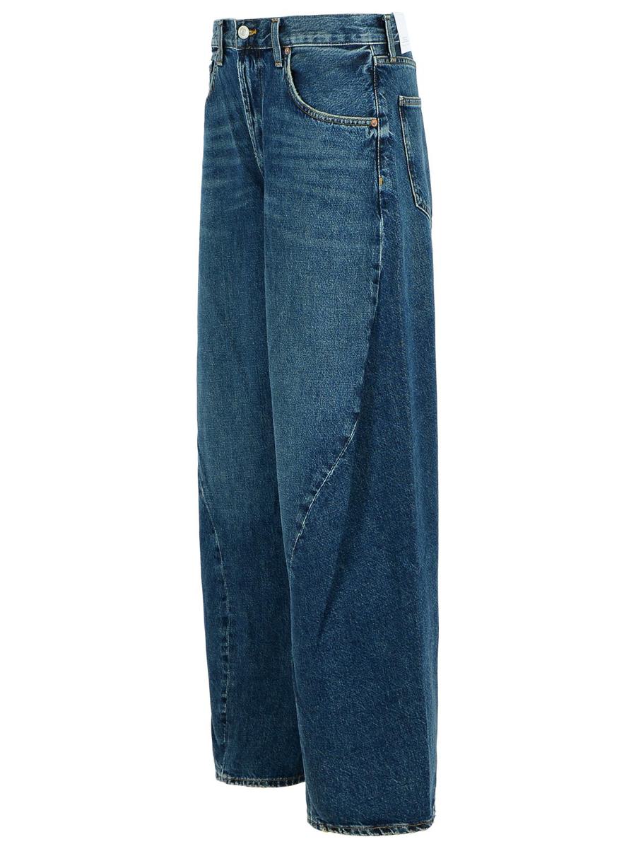 Agolde 'Twist' Blå Bomullsjeans