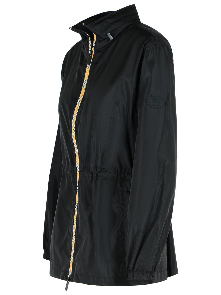 Burberry 'Blackpool' svart polyamid regnjacka