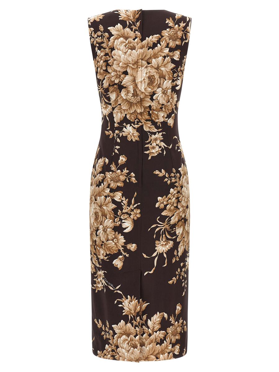 Dolce & Gabbana Rosmönstrad Klänning