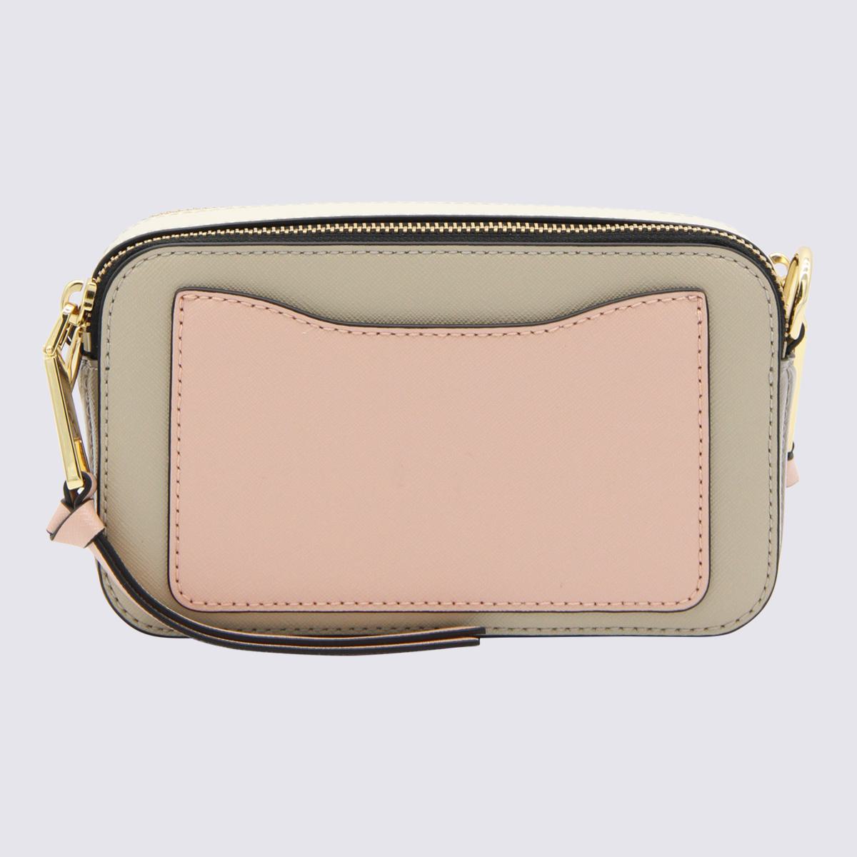 Marc Jacobs Beige Läder The Snapshot Axelväska