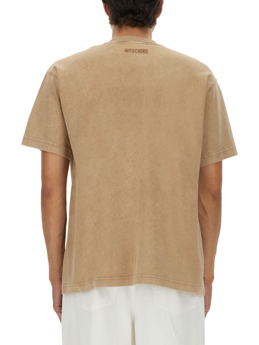 Moschino "Smiley®" T-shirt i kraftig bomull