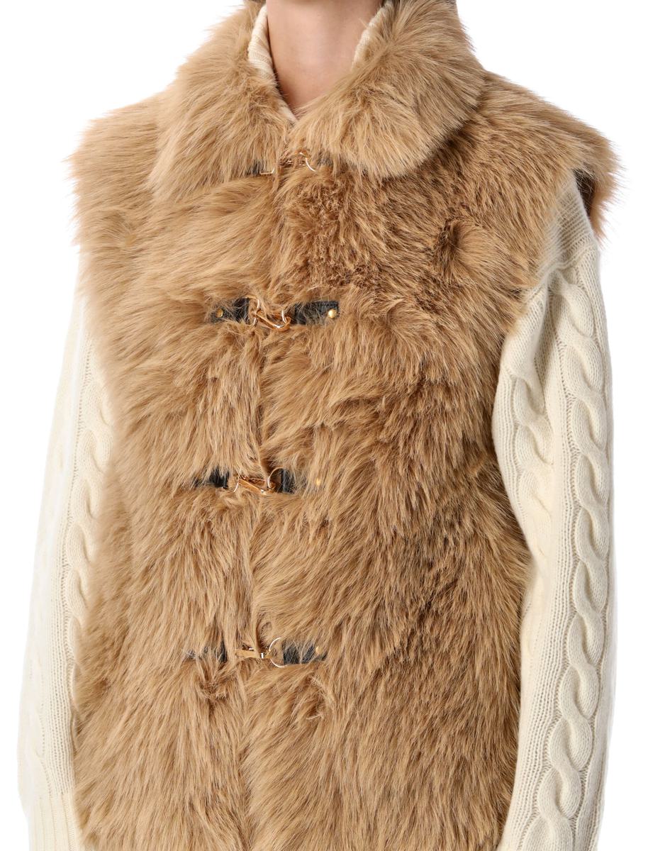 Urbancode Vändbar fuskpäls Gilet
