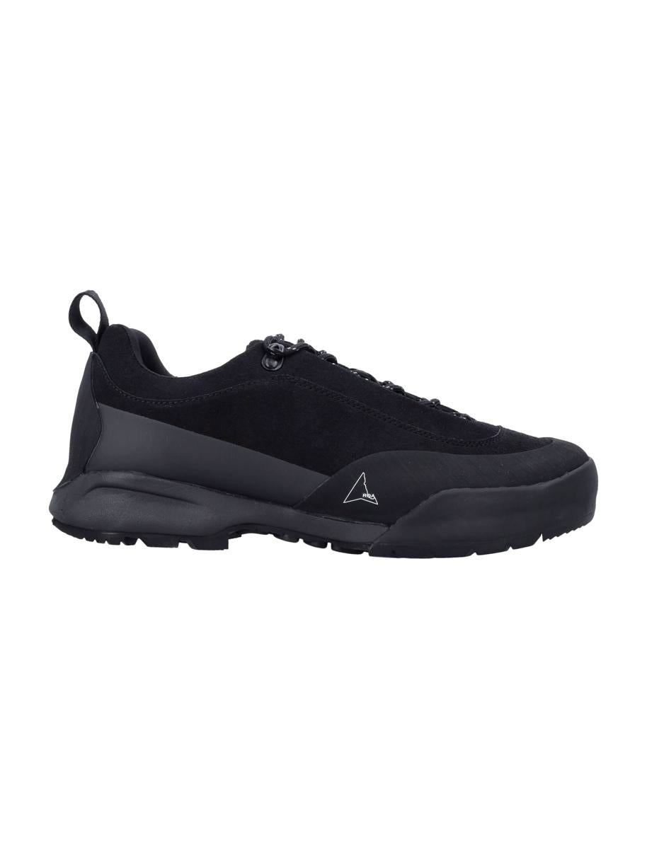 Roa Cingino Mikrofiber Vandringssneakers Svarta