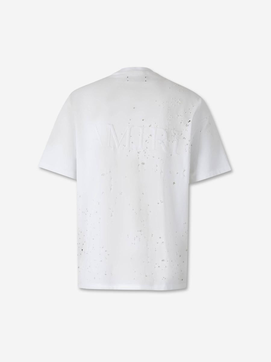 Amiri hagelgevär bomulls-T-shirt