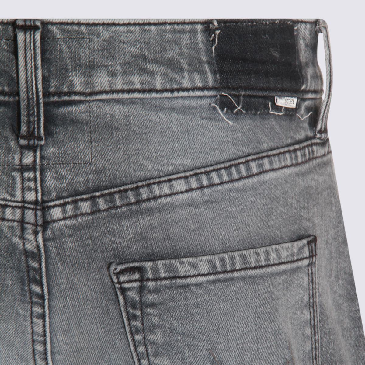 Grå bomullsjeans från Mother
