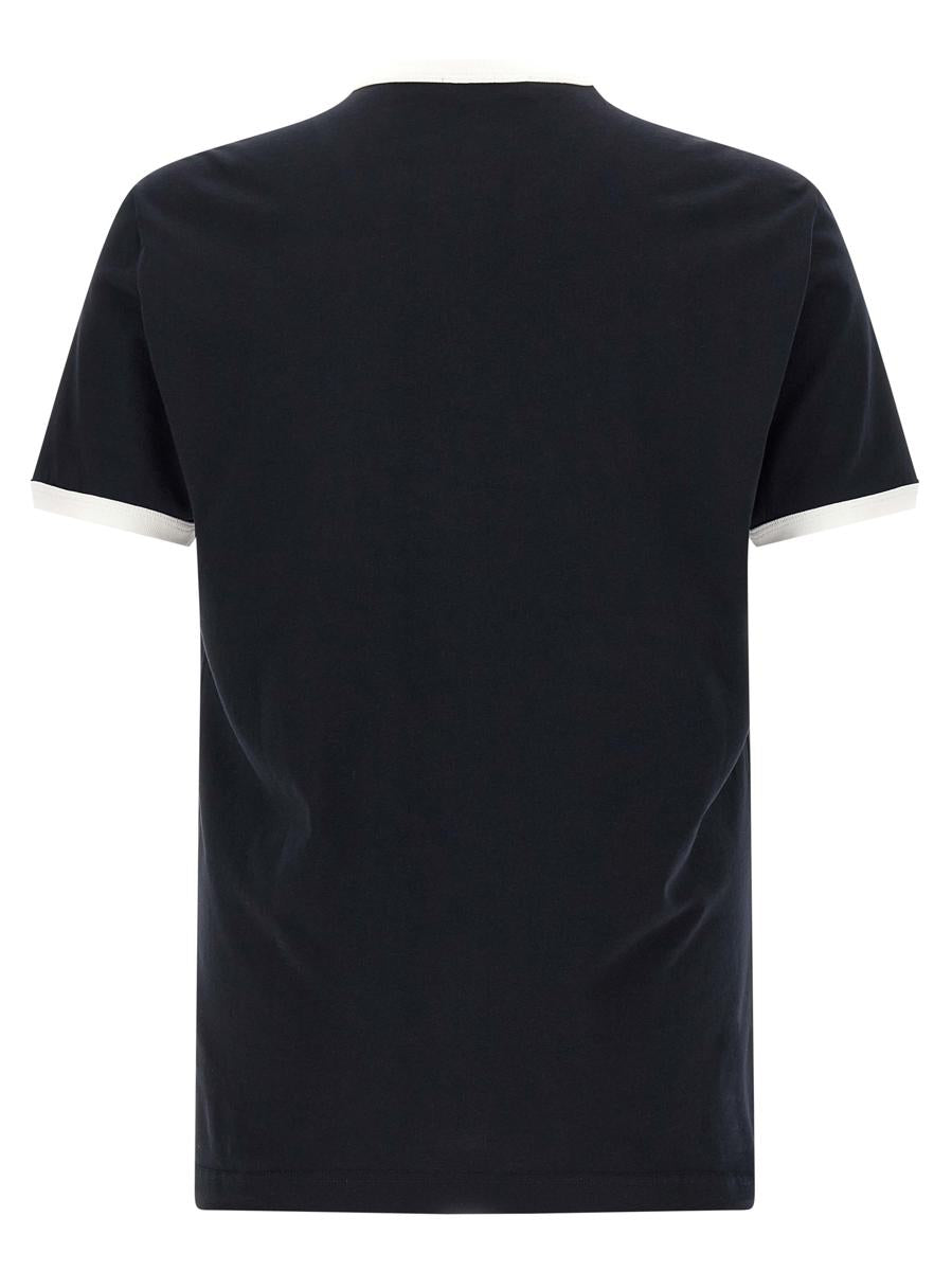 Dolce & Gabbana sammetslogotyp-t-shirt